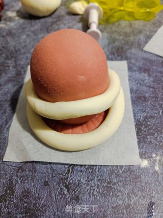 醉狮馒头的做法步调：5