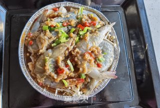 蒜蓉虾的做法步调：10