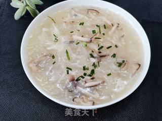 家常菜~萝卜喷鼻菇羹的做法步调：6