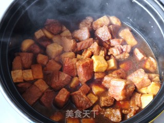 芋头炖牛肉的做法步调：9