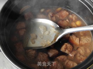 芋头炖牛肉的做法步调：7