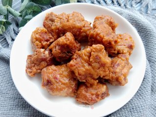 喷鼻酥排骨的做法步调：12