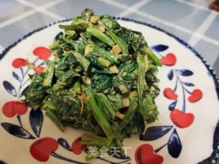 芝麻酱拌菠菜的做法步调：6