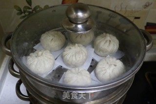 乌麦喷鼻菇青菜包子❗️一次收酵法的做法步调：14