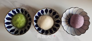 西白柿鸡蛋彩虹里条的做法步调：2