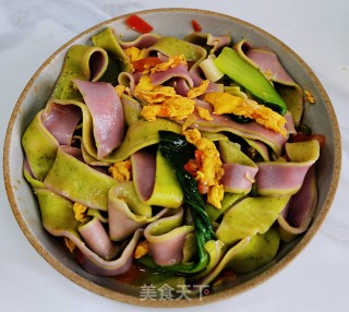西白柿鸡蛋彩虹里条的做法步调：14