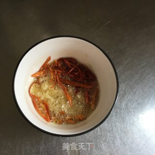 鸡蛋干拌韭菜的做法步调：10