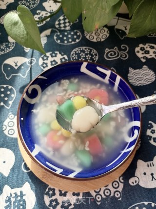 秋季版醪糟粑粑的做法步调：8