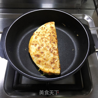 水腿鸡蛋饼(脚抓饼)的做法步调：6