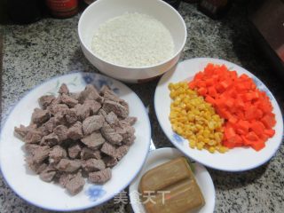 咖喱牛肉饭的做法步调：1