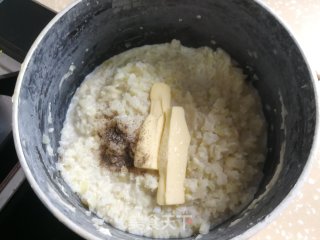 花菜泥虾仁金盏的做法步调：7