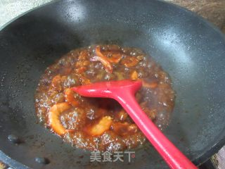 黄焖虾鸡翅中的做法步调：9