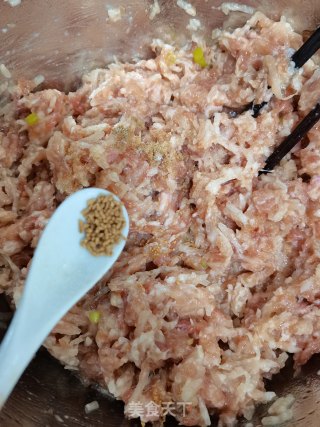 萝卜猪肉蒸饺的做法步调：13