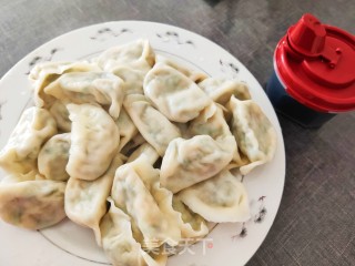 猪肉虾仁利剑菜饺子的做法步调：16
