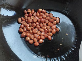 菠菜蛋皮拌粉丝的做法步调：3