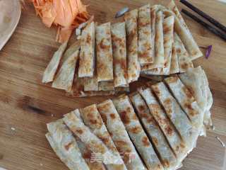 牛肉炒饼的做法步调：5
