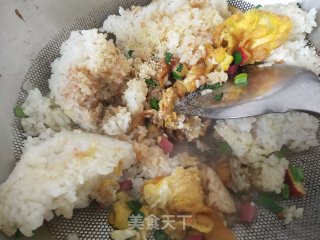 蛋包饭的做法步调：4
