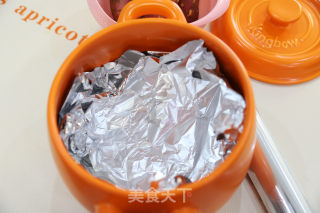 沙锅烤白薯的做法步调：3