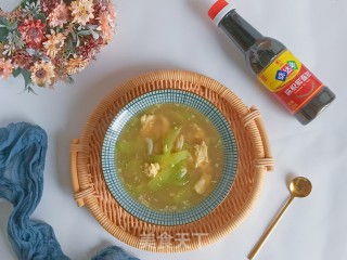 冬奥会菜谱黄瓜蛋花汤的做法步伐
：12