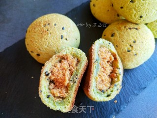 喷鼻兰肉紧麻薯包的做法步调：10
