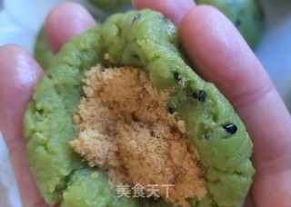 喷鼻兰肉紧麻薯包的做法步调：7