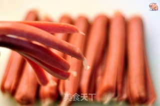 章鱼肉紧里包的做法步伐
：4