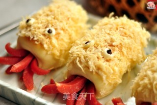 章鱼肉紧里包的做法步伐
：11