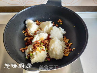 腊味糯米饭的做法步调：7