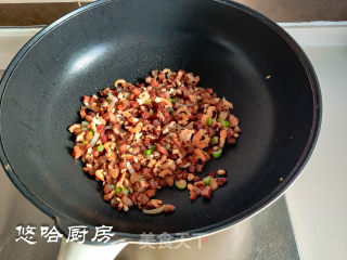 腊味糯米饭的做法步调：6