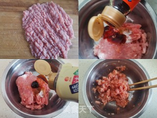 大年夜饭之张灯结彩灯笼茄子的做法步调：1
