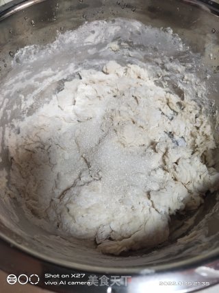 玉米牛肉披萨的做法步调：1