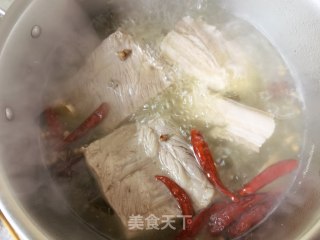 荷叶饼夹梅菜扣肉的做法步调：4