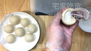 家常烫里糖饼，做法简单
一看便会，心感苦而没有腻。的做法步伐
：7