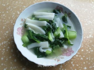 猪肝青菜年糕汤的做法步伐
：10