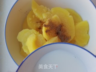 芝士夹心土豆饼的做法步调：4