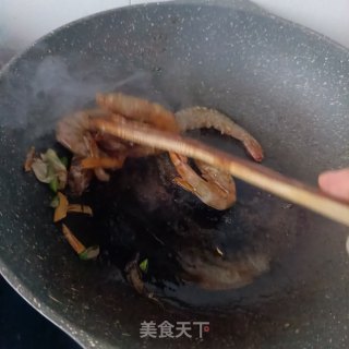 云豆对虾焖里的做法步调：6
