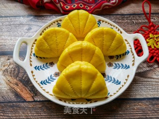 北瓜荷叶饼的做法步调：18