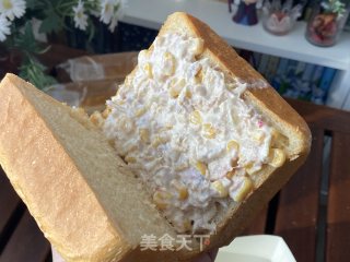 金枪鱼三明治＆齐麦心袋吐司|低脂早饭劣选的做法步调：14