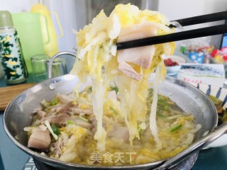 锅仔酸菜利剑肉的做法步调：10