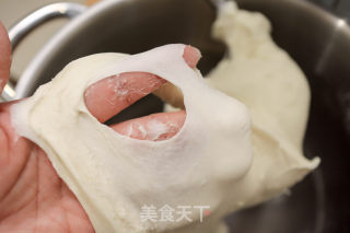 3股辫牛奶里包的做法步调：2