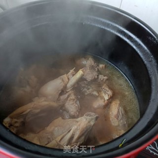 家常排骨炖鸡的做法步伐
：11