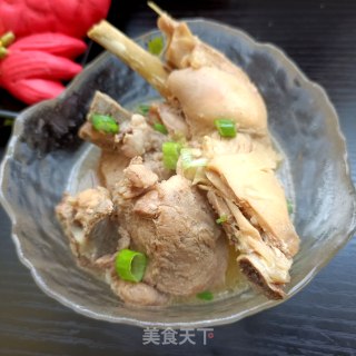 家常排骨炖鸡的做法步伐
：12
