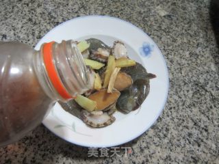 酸菜虾鲍的做法步调：4