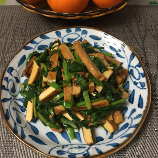 喷鼻干炒韭菜的做法步调：5