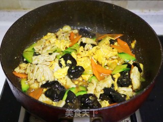 木须肉片的做法步伐
：14