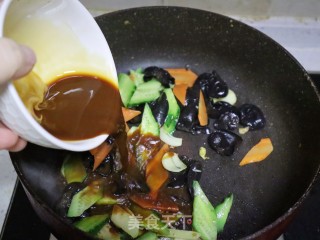 木须肉片的做法步伐
：11