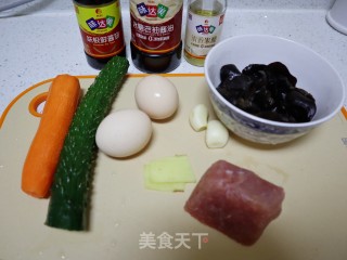 木须肉片的做法步伐
：1