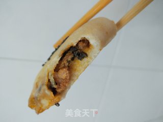 一次一个不敷的梅干菜烧饼的做法步调：17