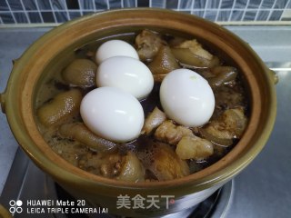 焖猪足的做法步调：7