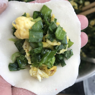 韭菜鸡蛋火饺的做法步调：7